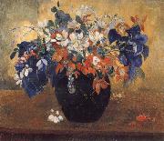 Paul Gauguin A Vase of Flowers painting